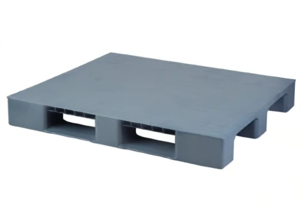 100 X 120 X 15 CM 12 KG GREY CLOSED-DECK PLASTIC PALLET